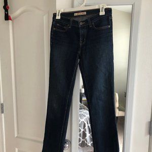 J Brand 4 Way Stretch -Mid Rise Straight Leg Jeans